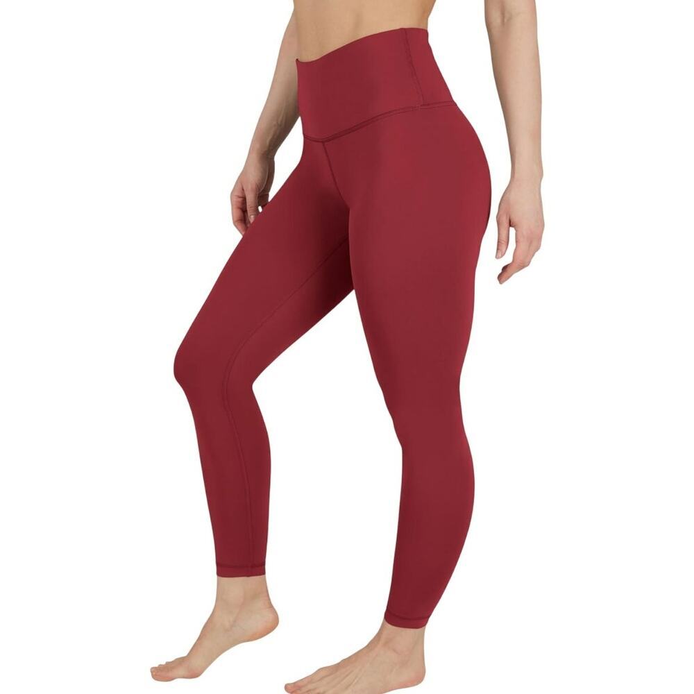 90 Degree by Reflex Interlink Squat Proof High Waist Ankle Legging Rhubarb 3X